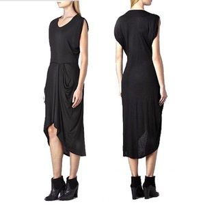 All Saints Black Zoe dress, size 10